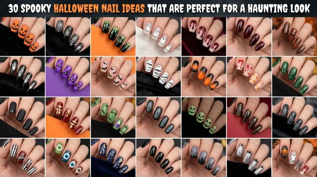 30 Spooky Halloween Nails That Are Perfect for a Haunting Look
