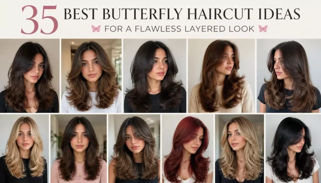 35 Best Butterfly Haircut Ideas for a Flawless Layered Look