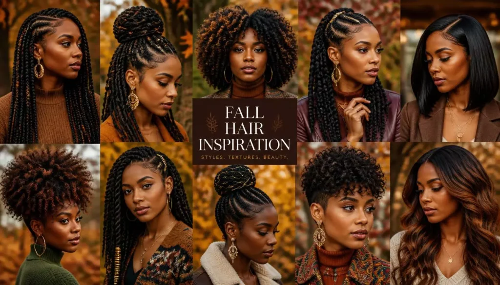 20 Cute Fall Hairstyles for Black Women That Will Upgrade Your Autumn Style