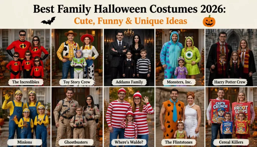 Best Family Halloween Costumes 2026: Cute, Funny & Unique Ideas
