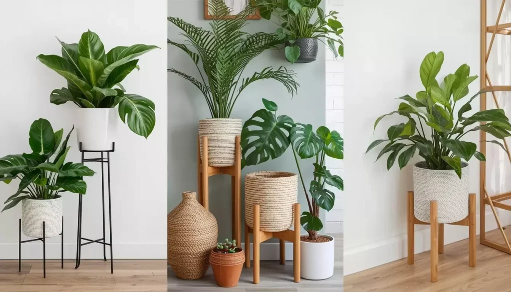 25+ Creative Plant Stand Ideas to Make Your Home Feel Fresh & Stylish