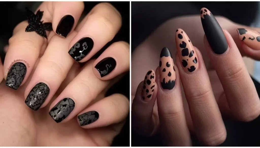 Dark Halloween Nails: 20 Spooky and Stylish Nail Ideas for a Mysterious Halloween Look