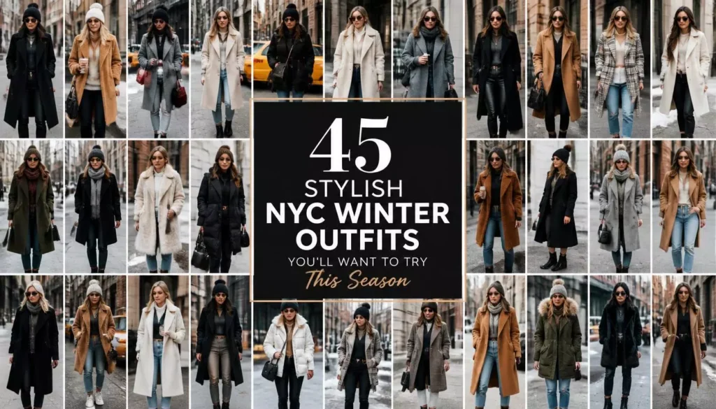 45 Stylish NYC Winter Outfits You’ll Want to Try This Season