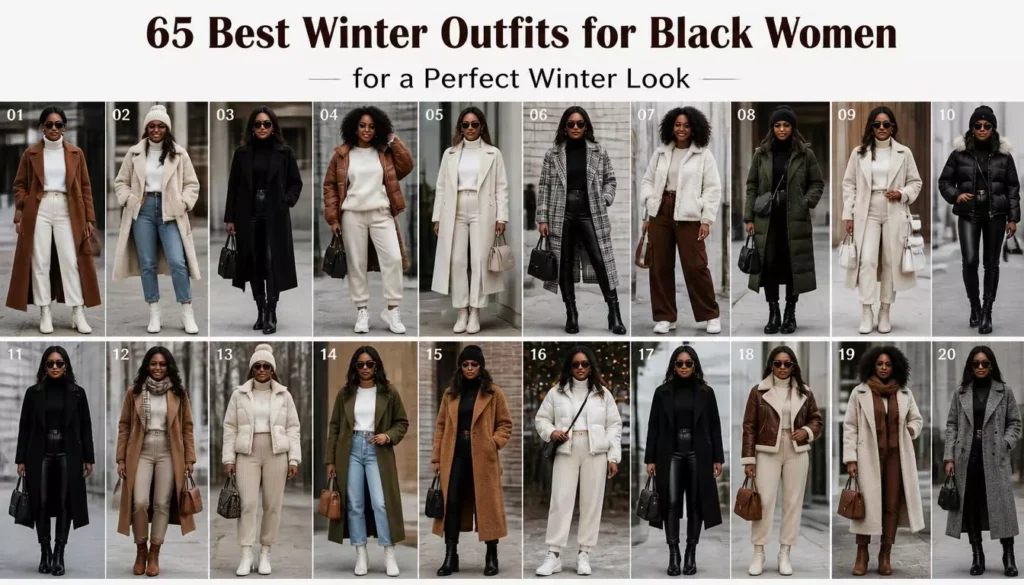 65 Best Winter Outfits for Black Women for a Perfect Winter Look