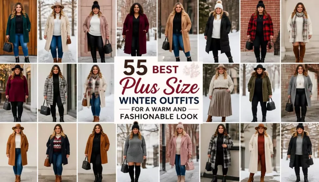 55 Best Plus Size Winter Outfits for a Warm and Fashionable Look
